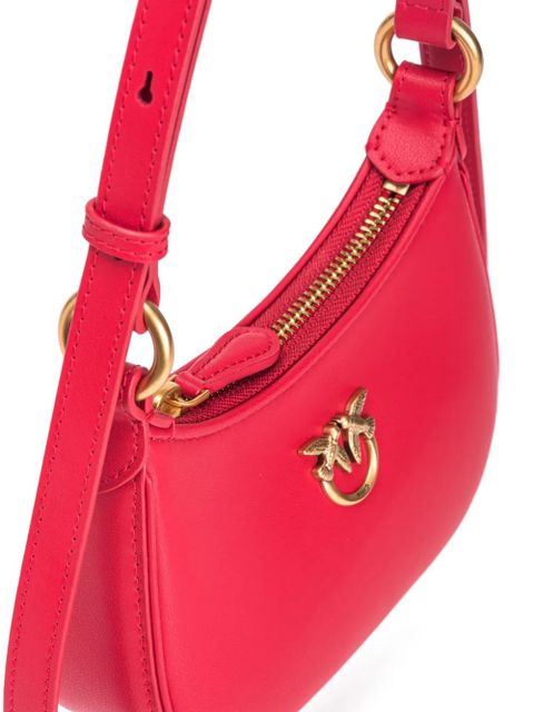 PINKO Love Birds leather bag - Red