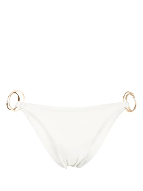 Cult Gaia Zoey ring-detail bikini bottoms - White - zdjęcie produktu nr 1