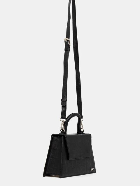 Gestuz torebka skórzana kolor czarny 10909947