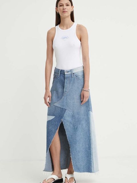 Levi's top bawełniany kolor biały A9415