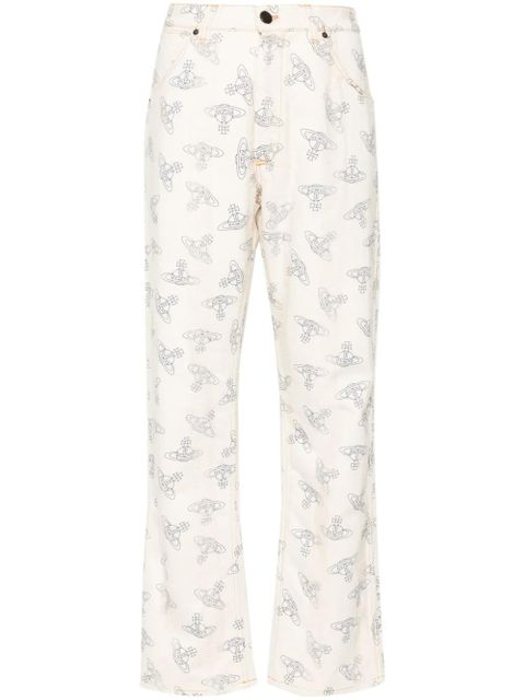 Vivienne Westwood Ranch straight-leg jeans - Neutrals - zdjęcie produktu nr 1