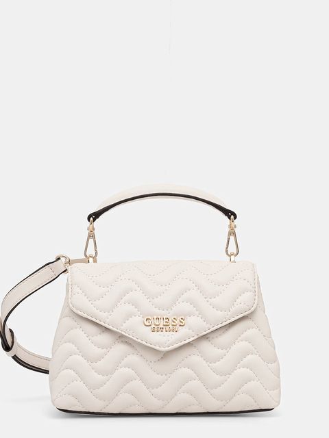 Guess torebka MELISANDRA kolor beżowy HWQG96 53780