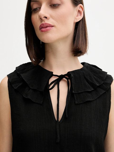 Pedro del Hierro top damska kolor czarny gładka 4532376