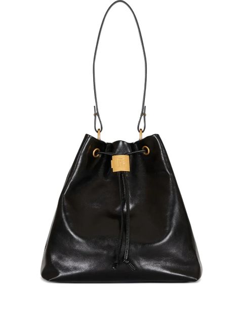 Balmain Pulse leather shoulder bag - Black - zdjęcie produktu nr 1