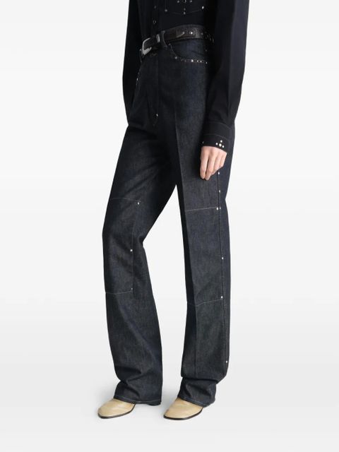 LEMAIRE glove leather ankle boots - Neutrals