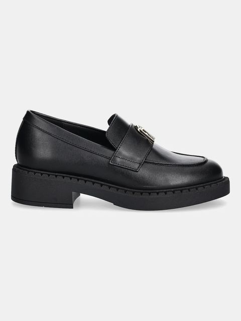 Furla mokasyny skórzane New Legacy Loafer damskie kolor czarny na platformie YJ81FNL WU0000 O6000 - zdjęcie produktu nr 2