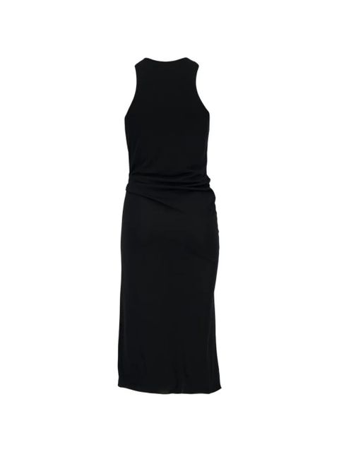 TOM FORD belted midi dress - Black - zdjęcie produktu nr 2