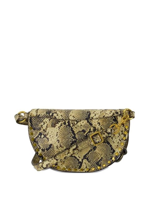 ISABEL MARANT snake-pattern belt bag - Green - zdjęcie produktu nr 2