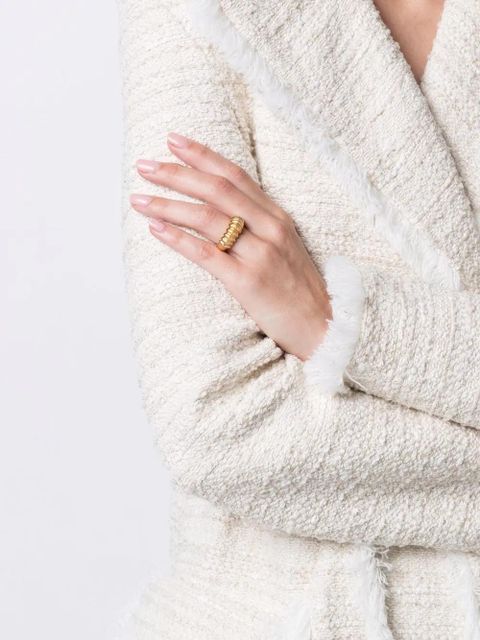 Missoma claw ridge ring - Gold