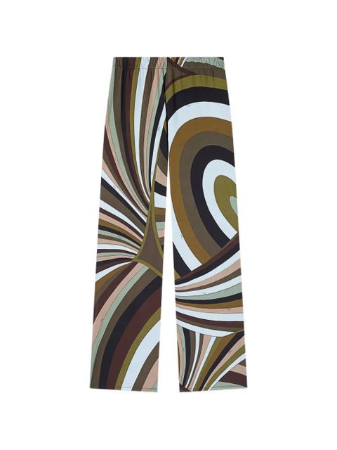 PUCCI Iride-print trousers - Brown - zdjęcie produktu nr 1