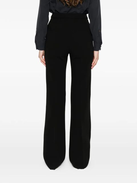 Max Mara black flared trousers