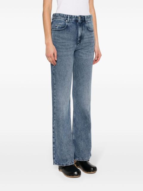 ISABEL MARANT Belvira high-rise bootcut jeans - Blue
