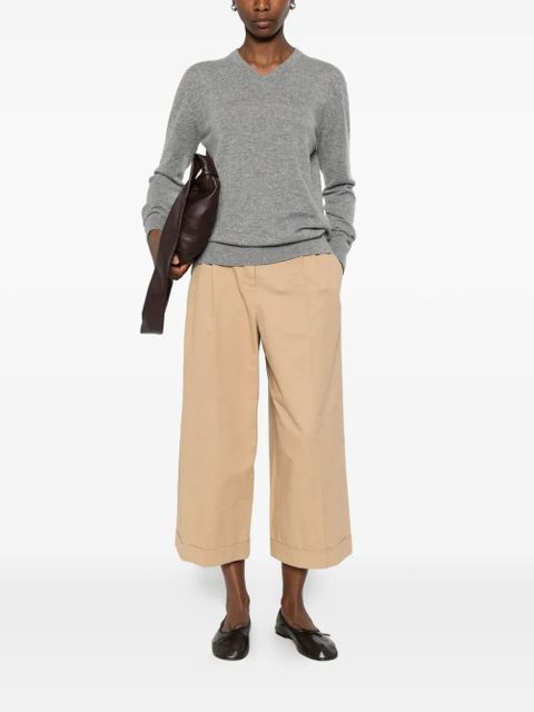 The Row V-neck sweater - Grey - zdjęcie produktu nr 2