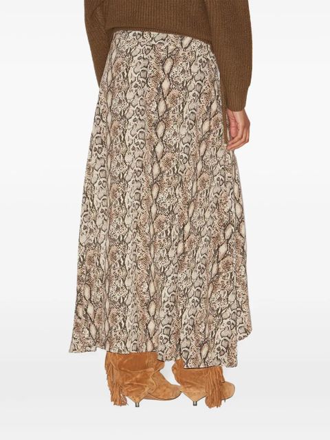ISABEL MARANT Sakura skirt - Neutrals