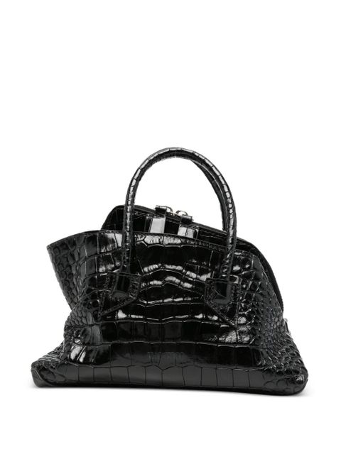 The Attico mini La Passeggiata tote bag - Black - zdjęcie produktu nr 1