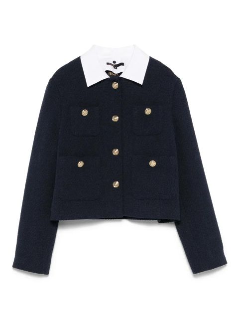 Maje cropped jacket - Blue - zdjęcie produktu nr 1