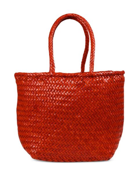 DRAGON DIFFUSION Grace woven tote bag - Red - zdjęcie produktu nr 2