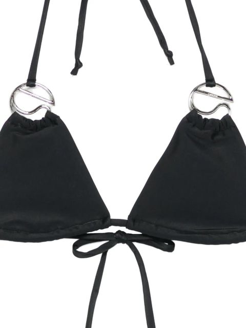 Coperni logo-appliqué bikini top - Black