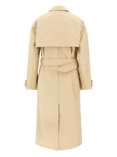 ENTIRE STUDIOS cape-detail trench coat - Neutrals