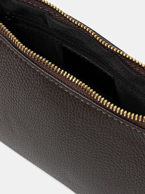 Answear.LAB torebka skórzana kolor brązowy