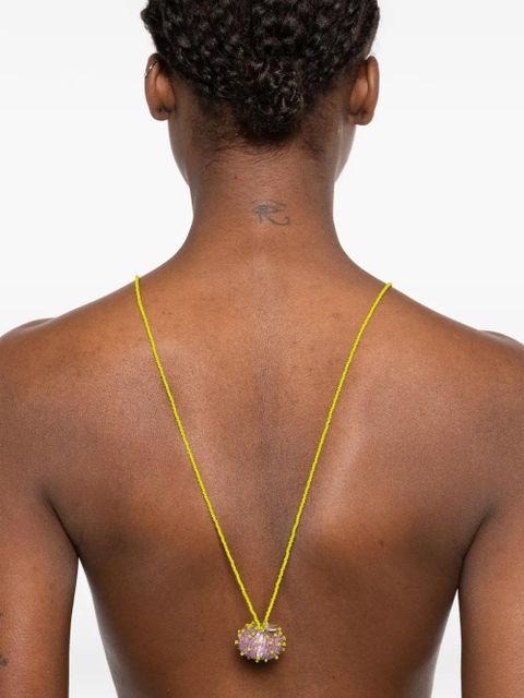 Ruslan Baginskiy beaded pendant necklace - Silver - zdjęcie produktu nr 2