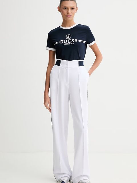 Guess t-shirt damski bawełniany MILA - zdjęcie produktu nr 1