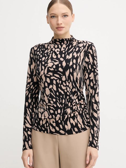 Joseph Ribkoff bluzka damska kolor czarny wzorzysta 254212 - zdjęcie produktu nr 1