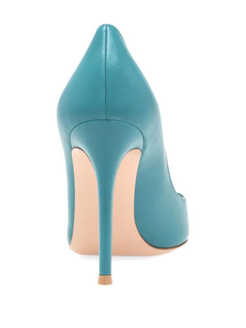 Gianvito Rossi 105mm Gianvito pointed pumps - Blue