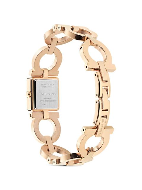 Ferragamo Double Gancini 19mm Watch - Pink