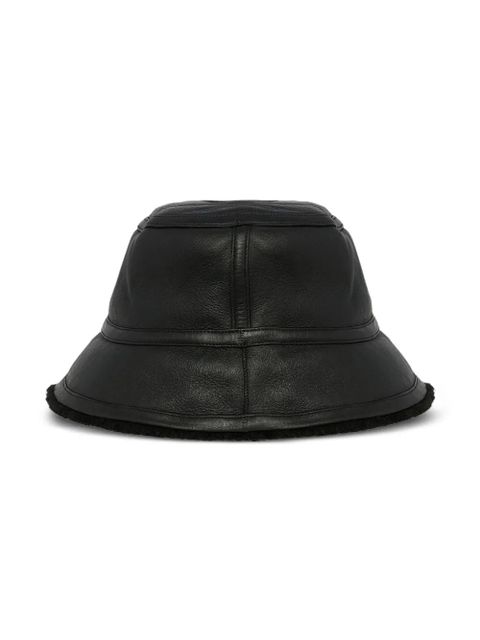 Yves Salomon Curly bucket hat - Black