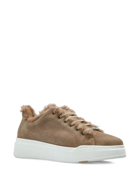 Max Mara fur trim trainers - Neutrals - zdjęcie produktu nr 2