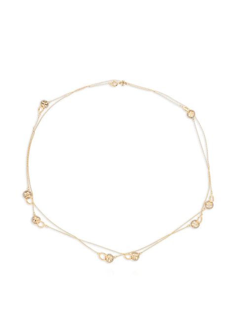 Tory Burch round-motifs long necklace - Gold - zdjęcie produktu nr 1
