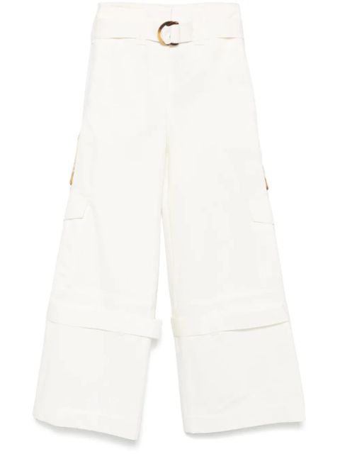 ZIMMERMANN Illuminate cargo pants - White - zdjęcie produktu nr 1