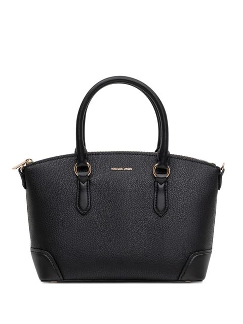 Michael Kors Md Ew Dome logo-plaque leather tote bag - Black - zdjęcie produktu nr 1