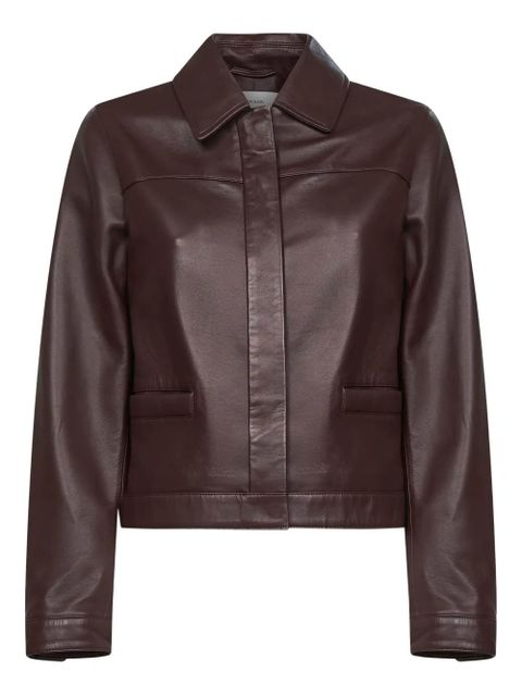 LouLou de Saison Ascot flap-pocket jacket - Brown - zdjęcie produktu nr 1