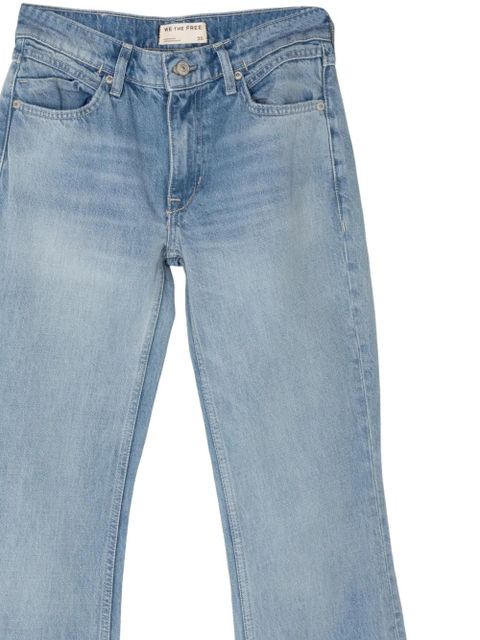 Free People button-fastening jeans - Blue