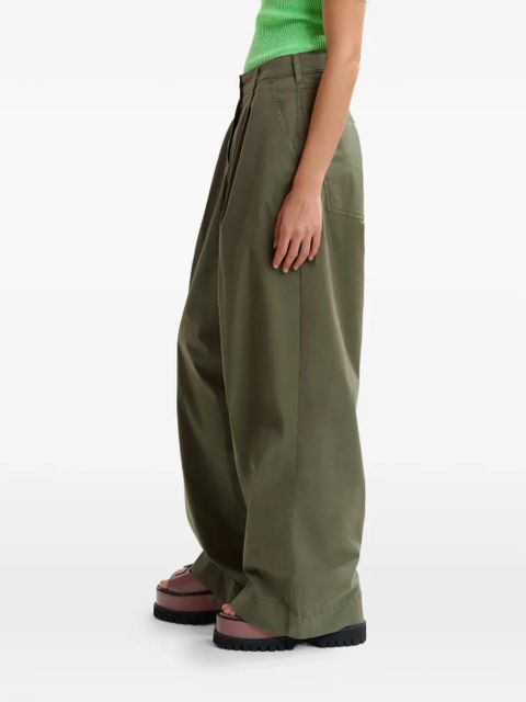 Essentiel Antwerp Jumpy wide-leg trousers - Green