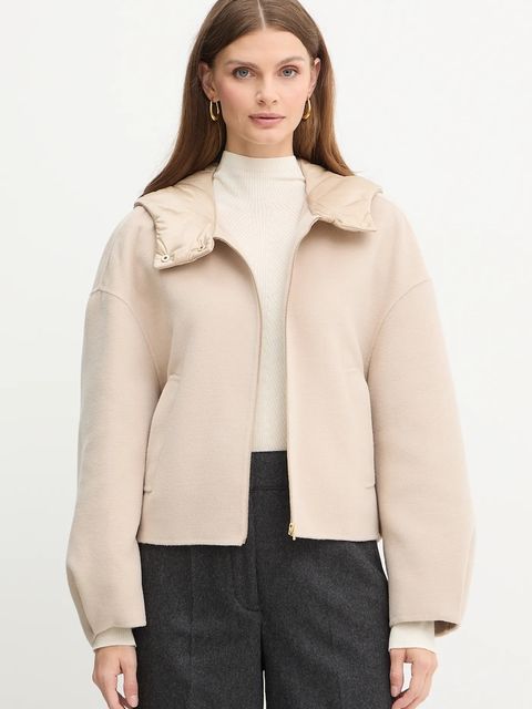 Marella kurtka Emme by Marella kolor brązowy przejściowa 2525086021200 - zdjęcie produktu nr 2