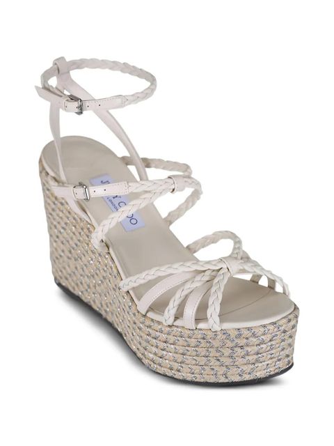 Jimmy Choo braided jute espadrilles - Neutrals - zdjęcie produktu nr 2
