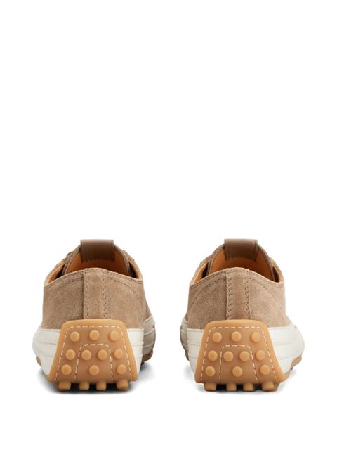 Tod's lace-up leather sneakers - Brown