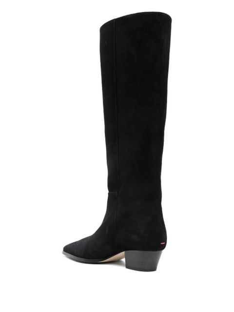 Aeyde Medea pointed boots - Black
