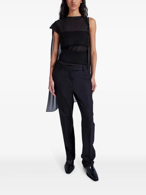 Proenza Schouler Aurora top - Black - zdjęcie produktu nr 2