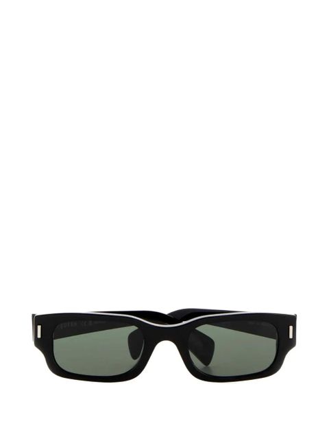 Alexander McQueen rectangle-frame sunglasses - Black - zdjęcie produktu nr 1