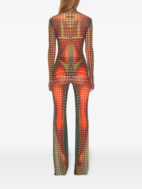 Jean Paul Gaultier Re-edition flared trousers - Yellow - zdjęcie produktu nr 2