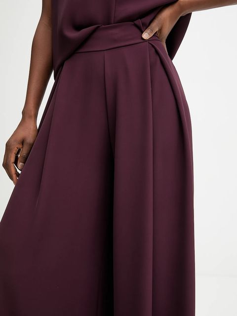 Answear.LAB komplet damski kolor bordowy