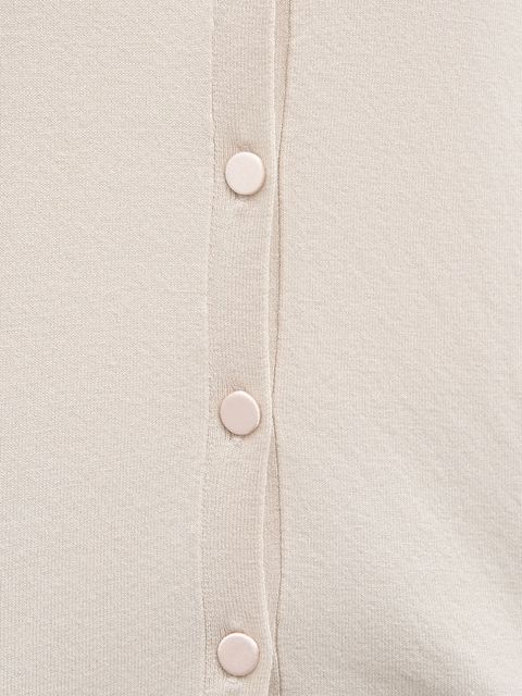 Sisley kardigan damski kolor beżowy lekki 17Q3M5203