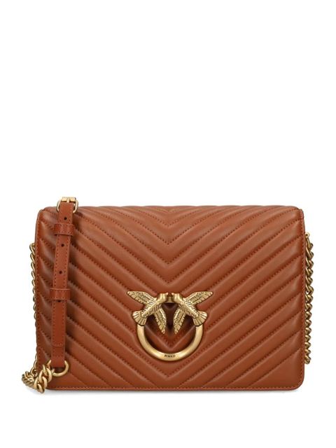 PINKO Classic Love Click cross body bag - Brown - zdjęcie produktu nr 1