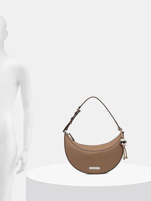 Karl Lagerfeld torebka IKON kolor brązowy B1W30009