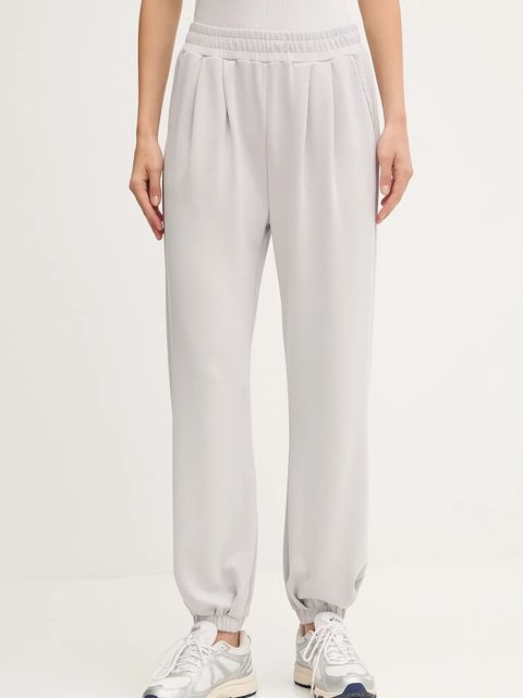 EA7 Emporio Armani spodnie dresowe kolor szary gładkie AF12643.7W000446 - zdjęcie produktu nr 1