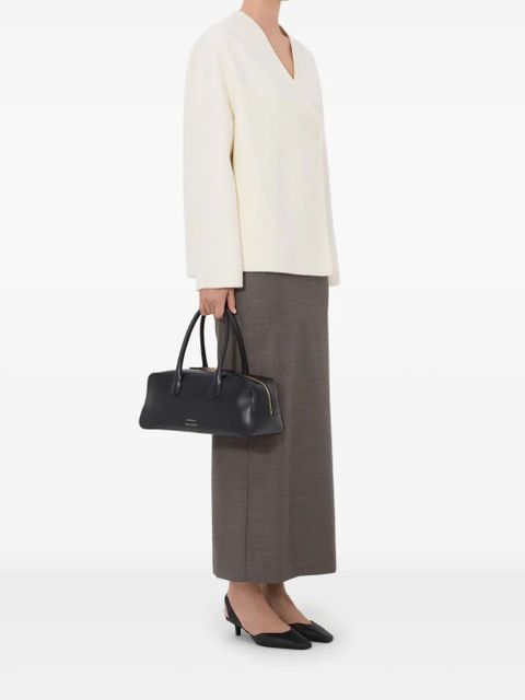 LouLou de Saison Maara asymmetric V-neck jacket - Neutrals - zdjęcie produktu nr 2